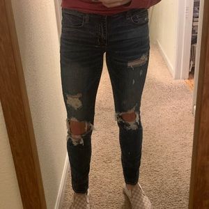 American Eagle low-rise jeans